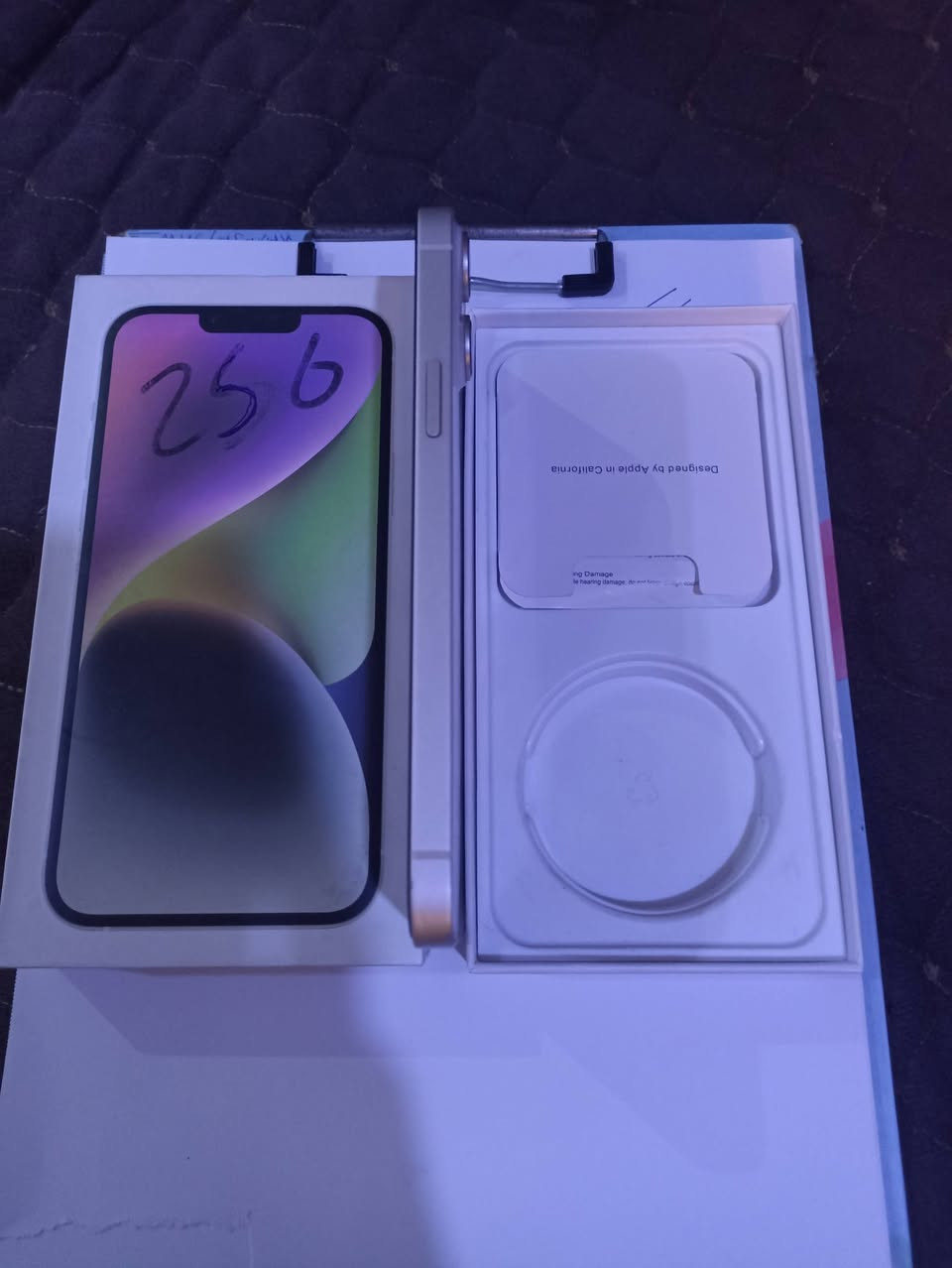 ايفون 14 بلس ذاكره 256
بطاريه 86 
سعر 650
***********

