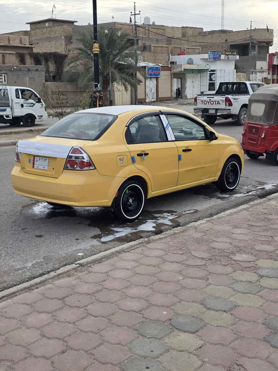 سياره مديل ٢٠١١ كفاله عامه 
رقم بغداد بسمي مدوار ثاني يوم
مكينه كير مكفولت كير اوتر
حداديه جديده تخم تاير تبريد تدافه
مكان كوت الرقم ***********
السعر ٦٥ وبيه مجال
