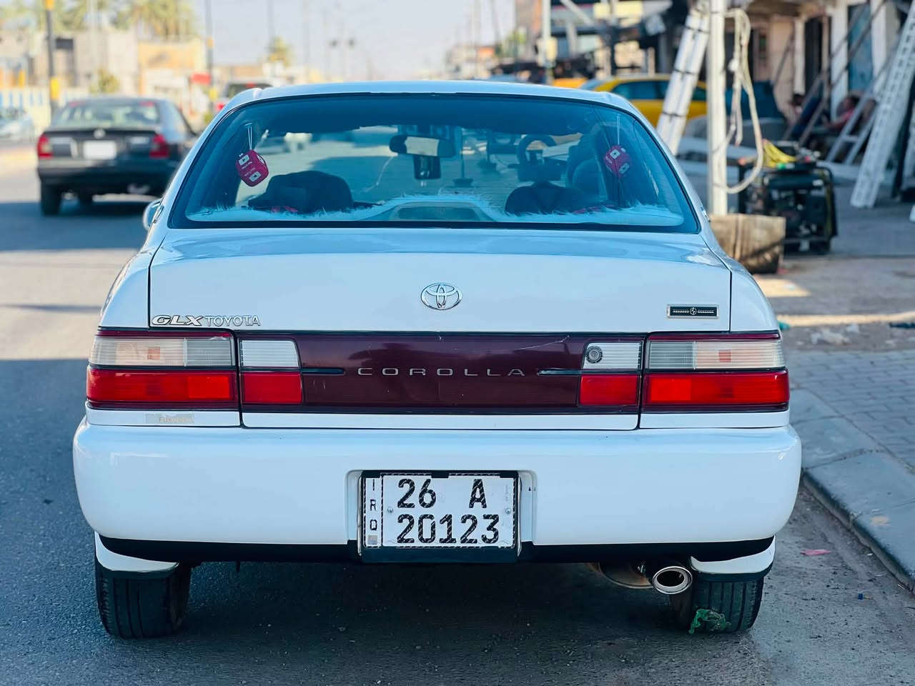 السلام عليكم
كورلا للبيع
موديل 1995
رقم صلاح الدين دولي شرط التحويل
كير محرك شرط 
صدر جديد
كهربائيات كلها شغاله
غرفة نظيفة 
سيارة جاهزة مجهزة  ماتصرف عليها ربع
السعر 55$ 
العنوان الشرقاط 
*********** / ***********
