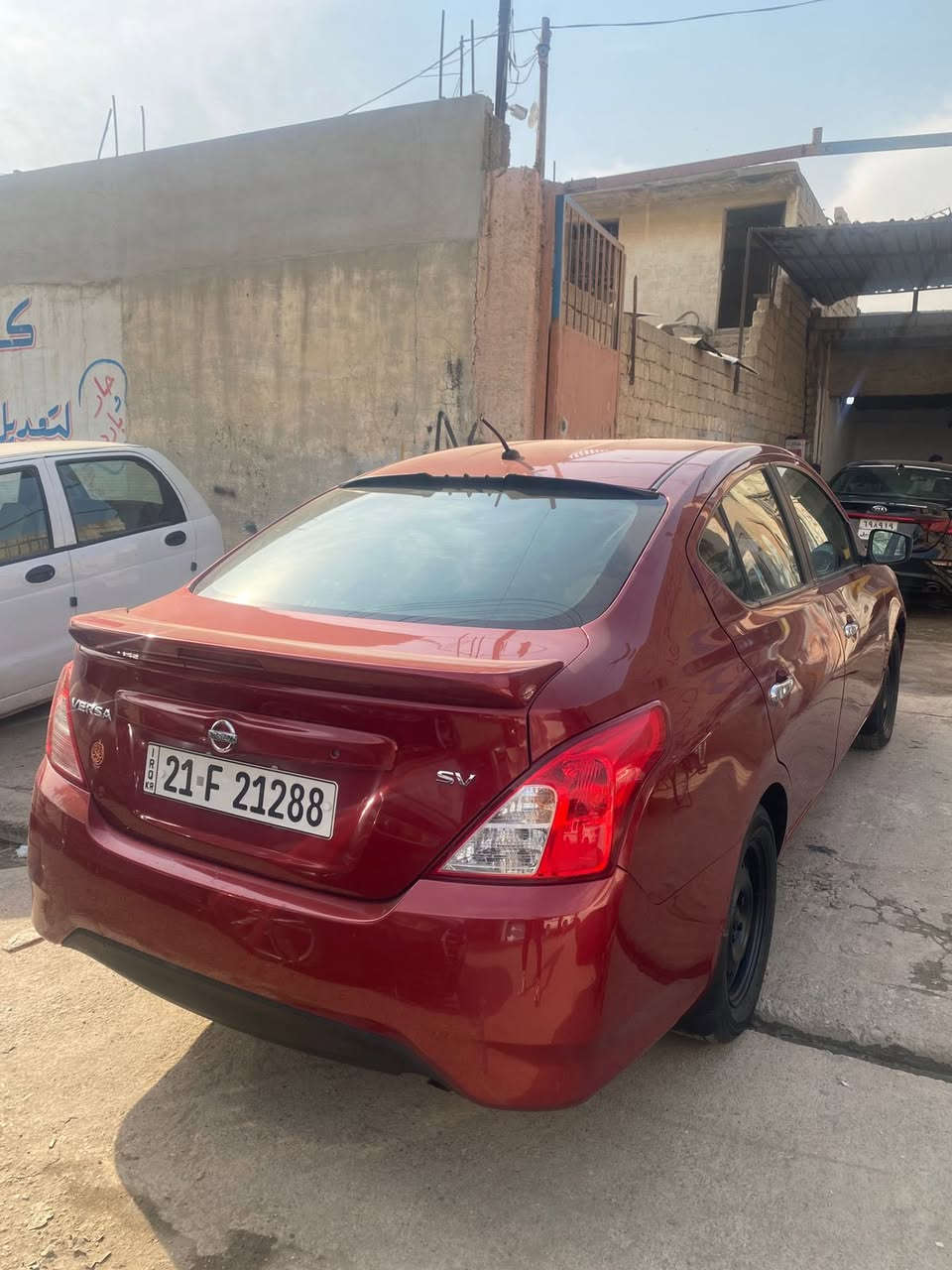 نيسان فيرسا  موديل 2017
ضرر مرفق بالصور  فقط حافة البوند  صبغ 

بدون ايرباك 

سنويه وهزه جديد 

للاستفسار 

***********

***********
