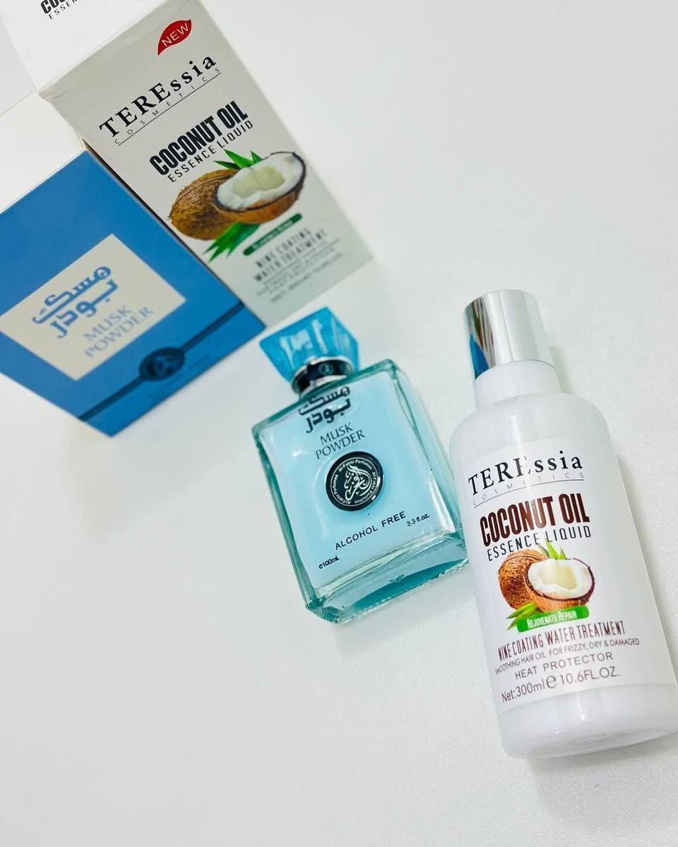 بسم الله الرحمن الرحيم 

لكل بنيه مهتمة  بشعرها وعطر شعرها 
هذا العرض الج 
إذا تحبين ريحة النظافة والنعومة بنفس الوقت، هذا الباكج راح يعجبج جداً 💙
🔹 مسك بودر
عطر ناعم وثابت بريحة المسك البودري الهادئة، يخلي إحساس النظافة يدوم لساعات طويلة.
🔹 زيت جوز الهند للشعر
يغذي الشعر ويعطيه نعومة ولمعان، ويساعد على تقليل الهيشان ويحمي الشعر من الحرارة.
🔹 مسك بودر (بودرة عطرية)
تعطي الجسم ريحة منعشة وثبات أطول للعطر، مثالية للاستخدام اليومي.
💫 باكج متكامل يجمع بين العناية بالشعر والعطر الأنثوي الناعم… خيار مثالي لكل بنت تحب الأناقة والاهتمام بنفسها.

#فولو #فولومي #فولورز #اكسبلور_فولو #ضيفوني #الاكسبلور_فولو💕 #متابعة_للبيج #ضيفو #متابعين #زياده_متابعينك #ضيفو #متابعين_انستقرام #متابعة #يستحق_المتابعة #تستحق_المتابعة #فولو_مي #فولو_باك #فولوباك #بيع_فولورز #فولو4فولو #اكسبلور #لقطة #لايك #دعم #تفاعل #لايكات #كومنت #كومنتات #اكسبلور


**إذا كنت صاحب هذا الإعلان وتريد حذفه لأي سبب، رجاءا أرسل رسالة إلى الدعم الفني**