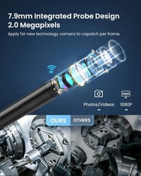 كاميرا فحص • وايرلس • IP67