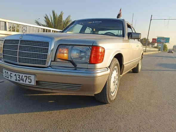 ألسلام عليكم مارسدس ١٩٩١ شمباني مصبوغه عام جماليه بدون حادث محرك ٣٠٠ بلاد بسمي سياره جاهزه بدون اي نقص تخم تاير صدر محرك كير كله شرط بغداد الدوره هاتف *********** السعر ٨٥ وبيها مجال بصيط
