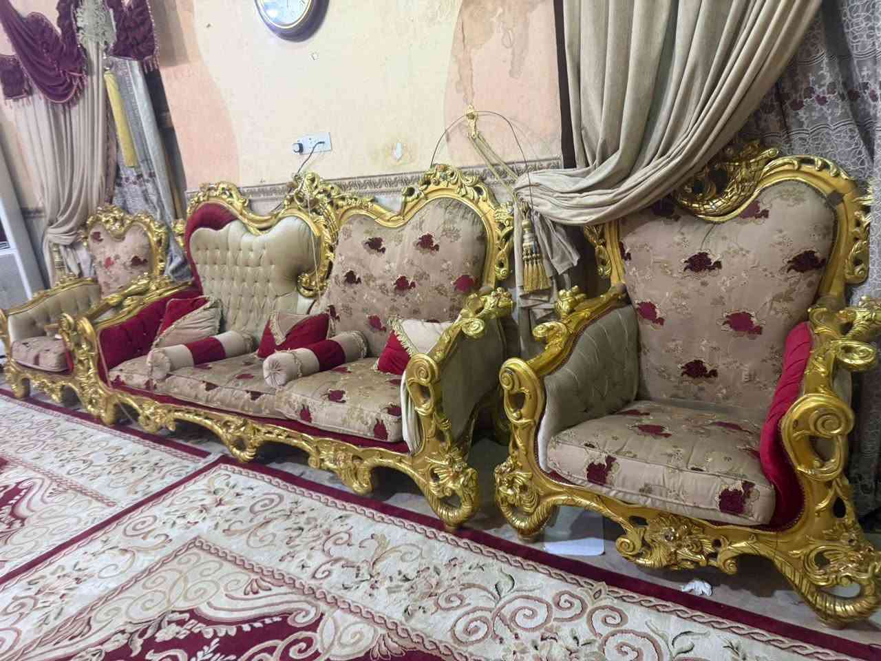 طخم قنفات ملكي خشب زان مصري ثقيل درجة اولى فخامه عاليه شرط النضافه ٩٠ بالميه مع ملحقاته بردات وزوالي والطبلات سيت كامل عنوان البصرة


**إذا كنت صاحب هذا الإعلان وتريد حذفه لأي سبب، رجاءا أرسل رسالة إلى الدعم الفني**