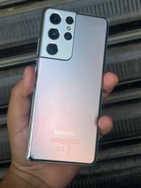 S21 Ultra جهاز نضيف كلش وتر بروف ما مفتوح فقط كسر خفيف بلضهر  ذاكره 25...