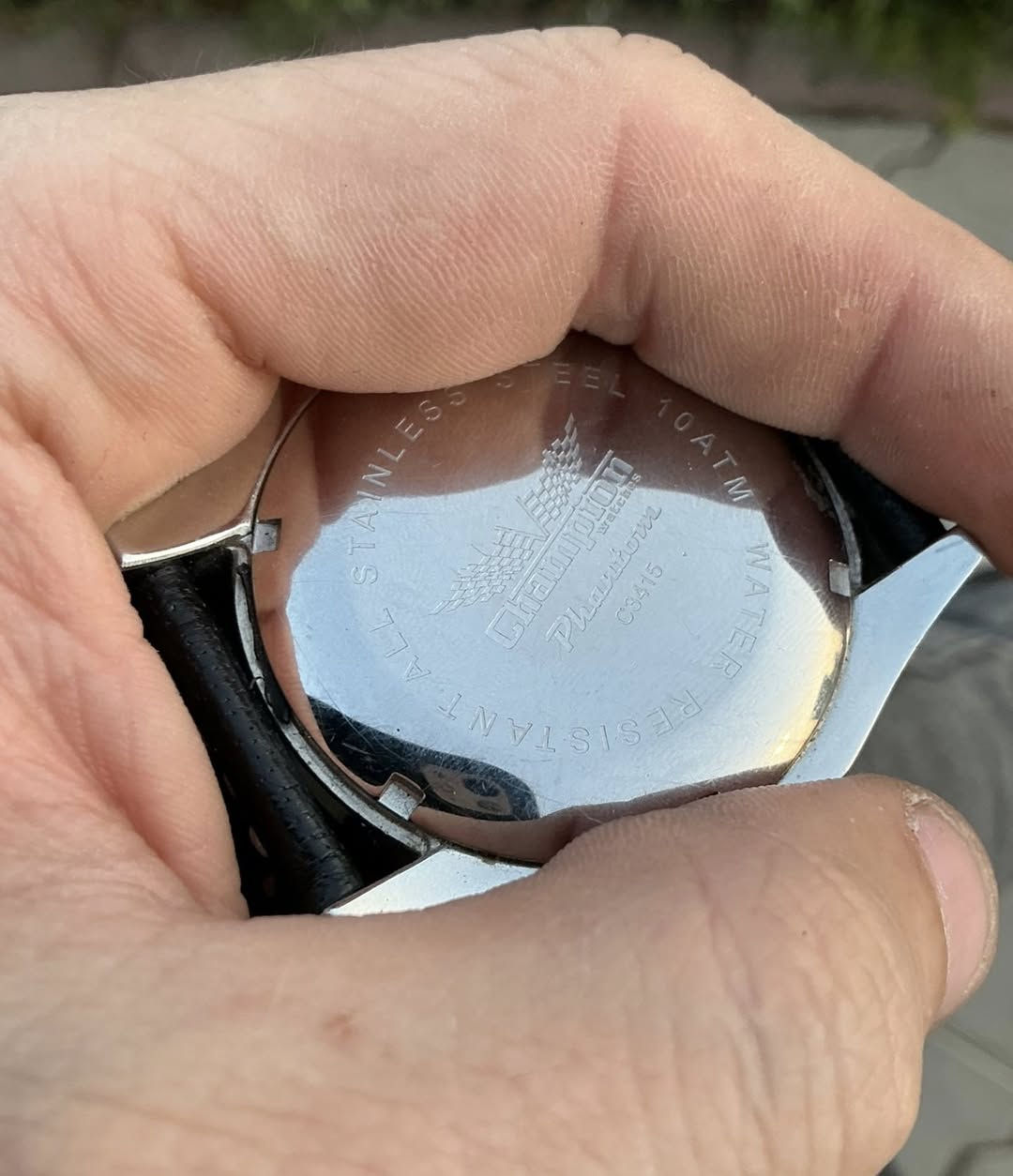 السلام عليكم ساعة سلاسنجر بريطاني اصلي
نافذة للتاريخ
طوق دوار سيراميك
عقارب وارقام فسفور
قطر 43 
سير جلد طبيعي شغل يدوي
ستانلس ستيل
95 الف


**إذا كنت صاحب هذا الإعلان وتريد حذفه لأي سبب، رجاءا أرسل رسالة إلى الدعم الفني**