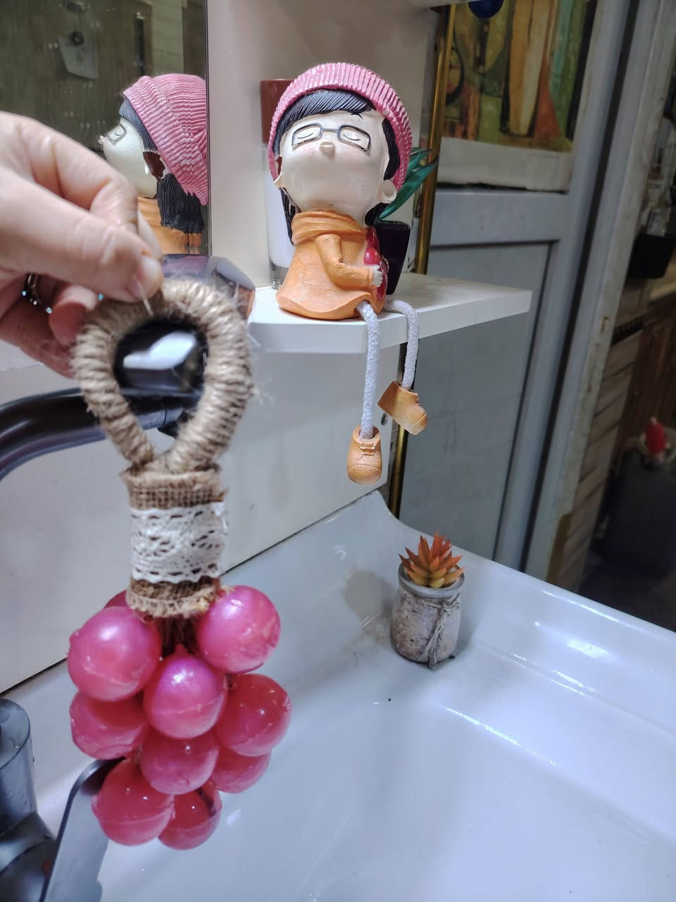 بنات متوفر صابون ع شكل عنقود عنب يجنن شكلاً وعطراً
بنات عطرة فواح ويترس المكان كلش طيب😍
هذا غير شكلة المميز سعر خاص ❤️


**إذا كنت صاحب هذا الإعلان وتريد حذفه لأي سبب، رجاءا أرسل رسالة إلى الدعم الفني**