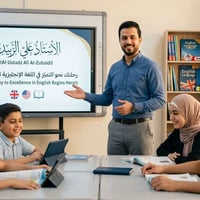 🔥 رحلتك نحو التميّز في اللغة الإنجليزية تبدأ من هنا! 🔥يُعلن الأستاذ عل...