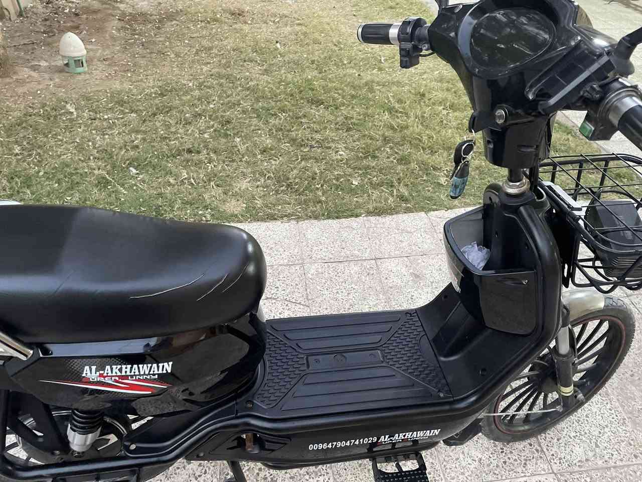 للبيع بعده زيرو مستعمل 3 اشهر فقط ع الفحص لون اسود لامع كله شغال سعر 350 وبي مجال مكان فلوجه للاستفسار ***********
