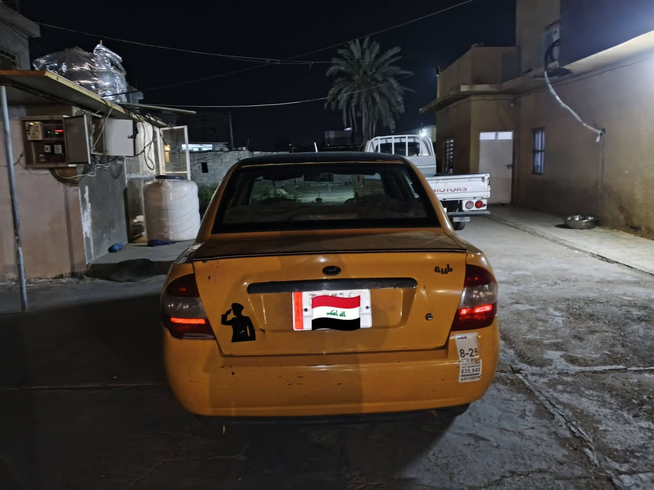 السلام عليكم رجا اقراء المنشور زين 

طيبة موديل 14 رقم بغداد تحويل مباشر السياره بسمي كير +محرك +تبريد +كهربائيات + جامة امامية  كلهن زينات 
حدادية نص عمر جواها زوج تاير جديد وزوج مستعمل تاخذ صافي من الهيئ +غرمات اتريد انت اصفي الهيئ اتريد اني ابكيف المشتري سنويه نافذه 2 سنه السعر قفل قفل قفل 
28 ورقة$ ،،،،،،*********** واتساب 
العنوان بغداد قظاء المدائن سلمان باك 🫡
