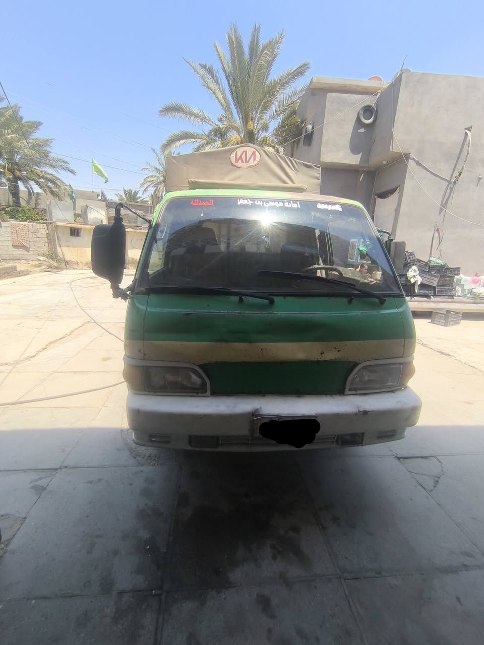 السلام عليكم للبيع كيا بنكو موديل ٩٦ سياره خير من الله 7 چنگال  مكينه خيط بخار كير مكفول حداديه تخم تاير السعر 50 وبيه مجال مكان ديالى خان بني سعد للاستفسار الاتصال على الرقم التالي *********** أو *********** اكرم العزاوي
