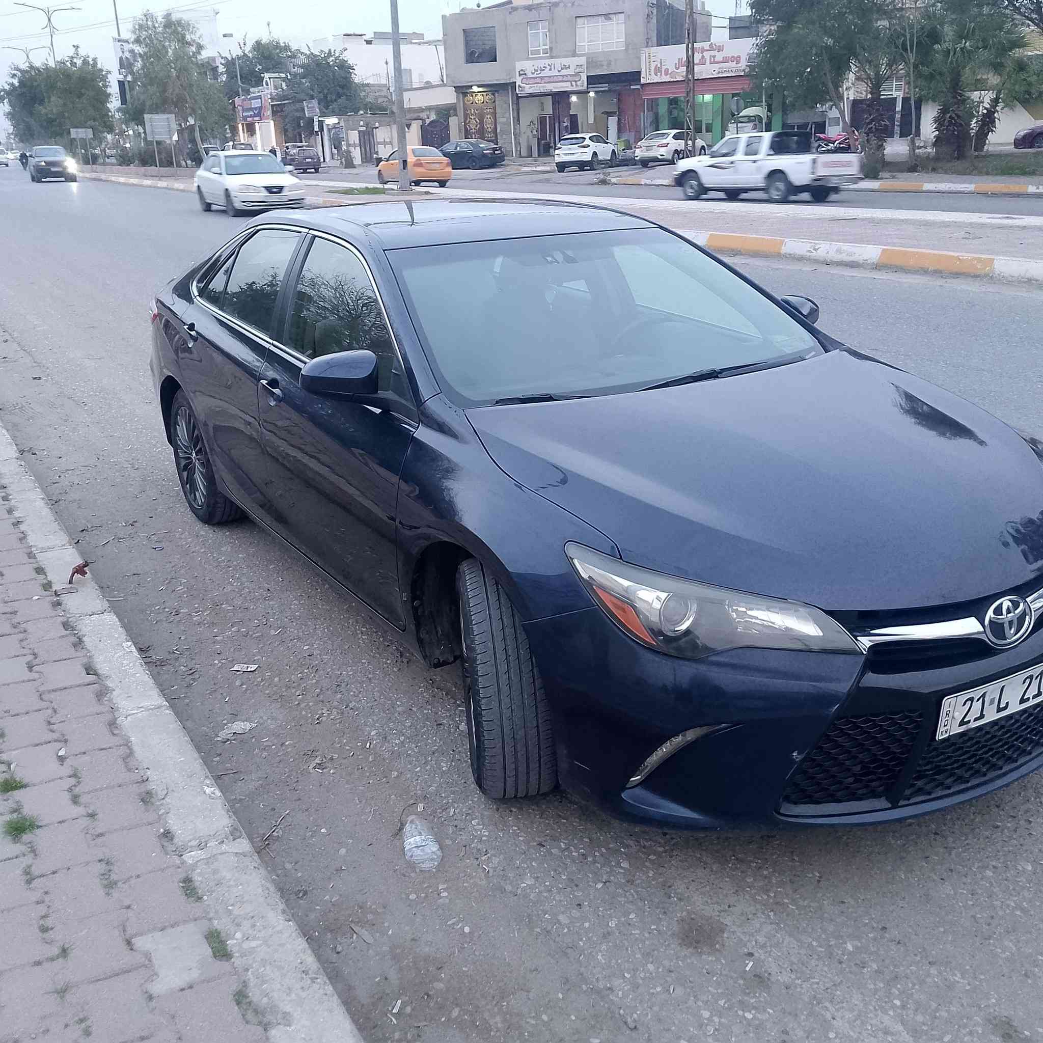 كامري 2017,,,LE ,,,,,,,,
جوار بارجه و دوو به له بوياخ ،،،،،،
اربع قطع تبديل و قطعتين بخ...
شرط كير و مكينة ،،،
مكان كركوك ،،،
سعر 129 و مجال 
***********
