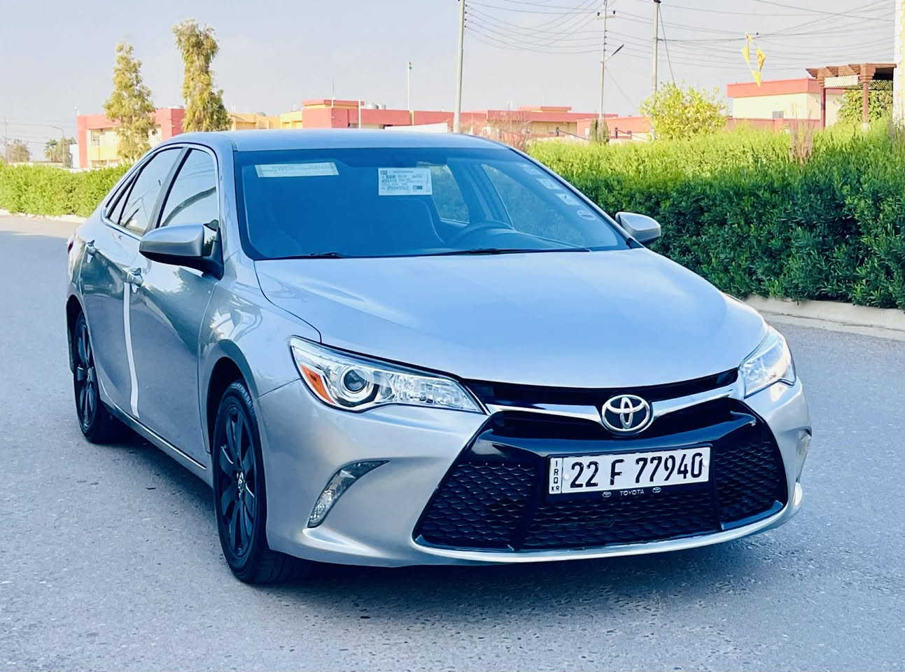 تويوتاكامري موديل2017 وارد امريكي
***********__***********
سيارة  واحد جاملغ صبغ وشبر بل هيلال
  
السعر :  153   $  ورقة 
سيارة بأسمي الثاني يوم تحويل بسمك

مواصفات امريكي  
شاشة و كاميرا و فوليوم و بلاجكتور
ولايت زينون وتحديد سرعةو بلاجكتورو Ecoودژه خليسك و
المكان / اربيل
،،،،،،،،،،،،،،،،——،،،،،،،،،،،،،،،،،،
 تويوتا كامري موديل2017واردامريكي 
سه ياره كه يه ك جاملغ بؤياغه
له گه ل بستيك هيلالي
نرخي :  153  $ وه ره قه 

  سه ياره كه به ناوي خومه وه يه
مواصفات امريكي 
 كوشن كاره باي و لايت زينون و شاشة و كاميرا و تحديد سرعة وEcoو بلاجكتورو
شوين  هەولير
                        ***********__***********
