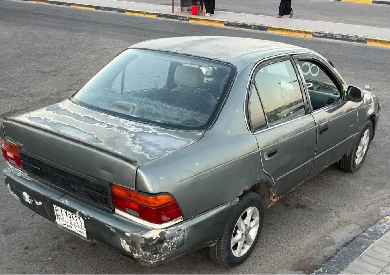 لبيع كورله 1993
مكينه بيها خيط تبخير 
كير جدد 
السياره جاهزه 
رقم بصره سنويه منتهيه 
مكاني بل بصره 
السعر ب 32 وبيها مجال 
الرقم ***********

