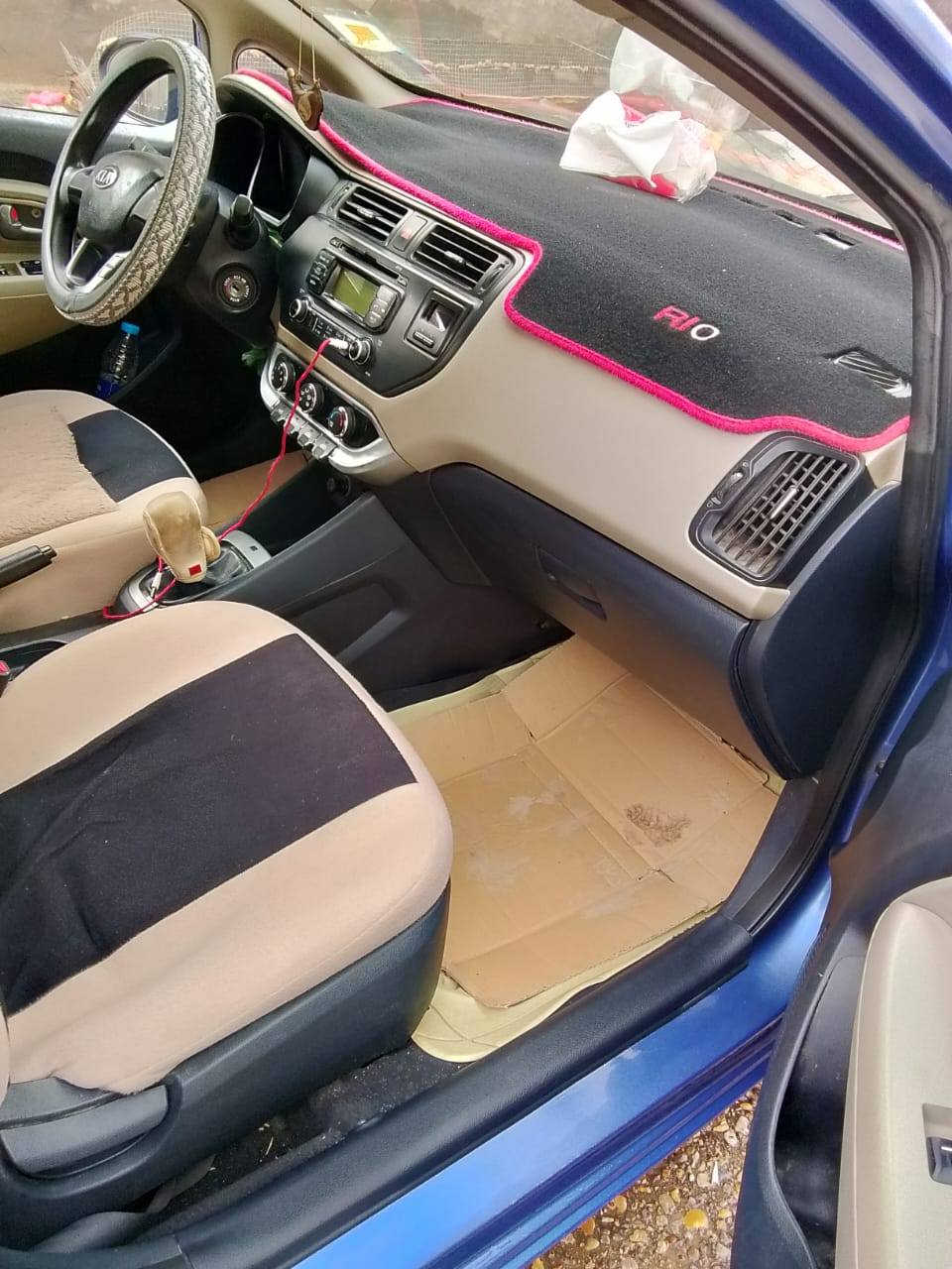 كيا ريو موديل 15 خليجي جاهزة من كلشي تحويل مباشر سنويه ورقم وهزه جدد مكانها سماوة 
السعر 83 وبيها مجال للشراي 
***********
