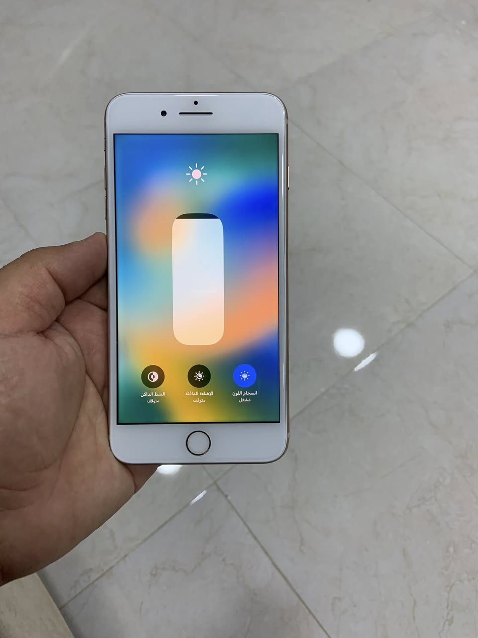 للبيع آيفون 8 بلاص ذاكرته 64 كيكه جهاز لوك شخط مابي كاميراته فول فقط شاشه مبدل اصلي فول بصمه شغال جهاز كل شغال سيمكارات وأي فأي كل شغال بطاريته بلادي 71 شرط مايصرف شحن نمودج M أمريكي سعر 100 وبي مجال خاص او اتصل ***********
