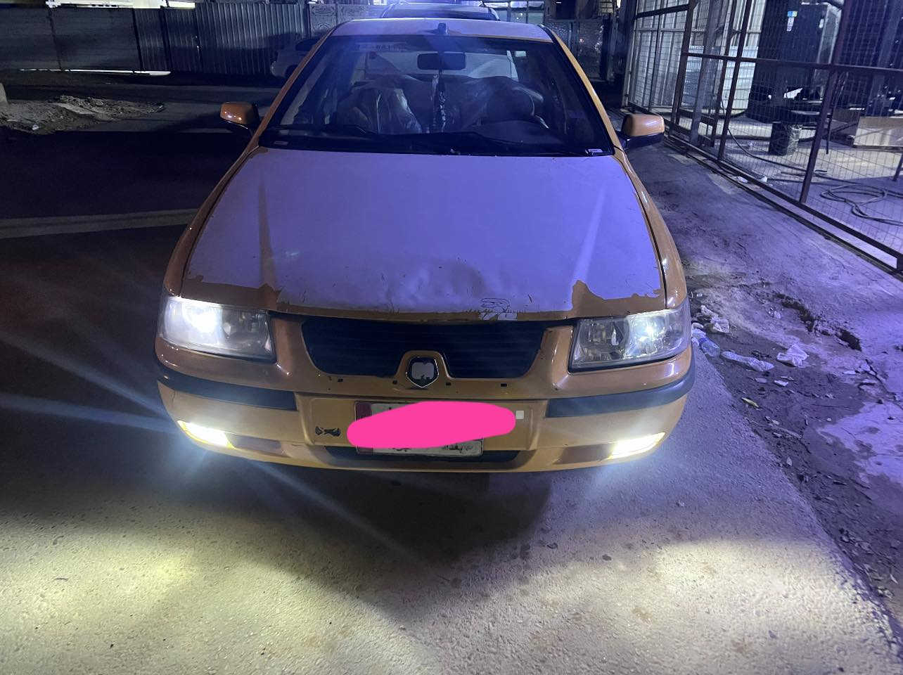 السلام عليكم اخوان سمند للبيع موديل 11 اي نقص مابيها لسياره تشغل وتطلع بوجهك للشارع عارضها 33 وبيها مجال 
***********
