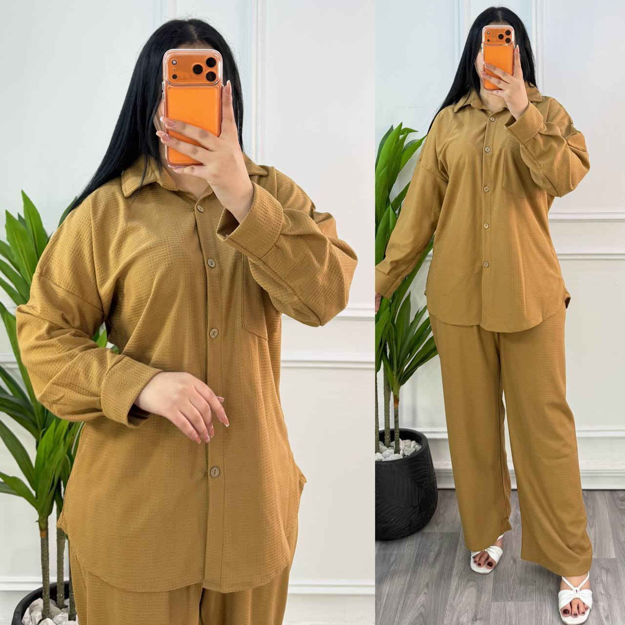 جديد كلياً
سوت نسائي قالب راهي

خامه جاكار قطني درجة أولى 

فري سايز يلبس جميع المقاسات 

110الف


**إذا كنت صاحب هذا الإعلان وتريد حذفه لأي سبب، رجاءا أرسل رسالة إلى الدعم الفني**