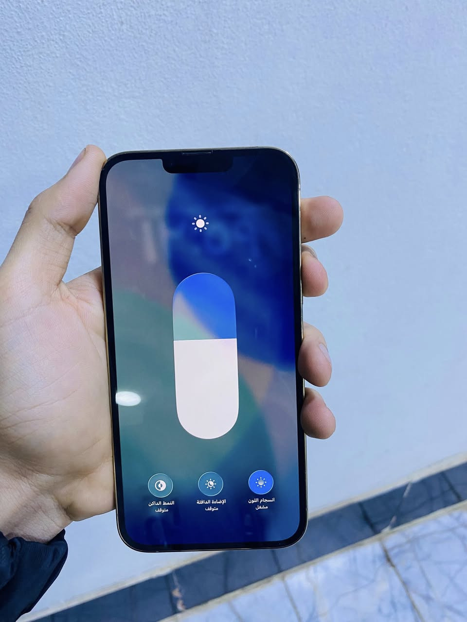 ايفون 13 برو ماكس ذهبي وتر بروف
بطاريه ٩٢🔋
ذاكرة ٢٥٦
جديد ولازلغ بي 
مكاني بغداد الدوره ***********
