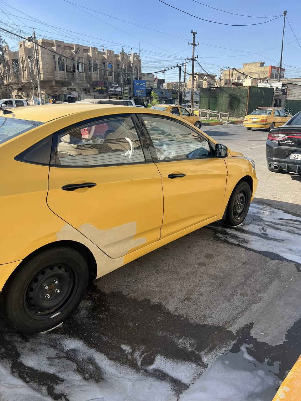 سلام عليكم
اكسنت خليجي للبيع 2015 بيها طخه بل جنطه ونفسه مصلح

وذني طخات موضحات بل تصوير سياره جديده ماشيه 185 الف
سياره باقي كله كفاله مكينه كير تبريد صدر جديد سعر٧٣ وبيها مجال عنوان بغداد حي اور
***********
