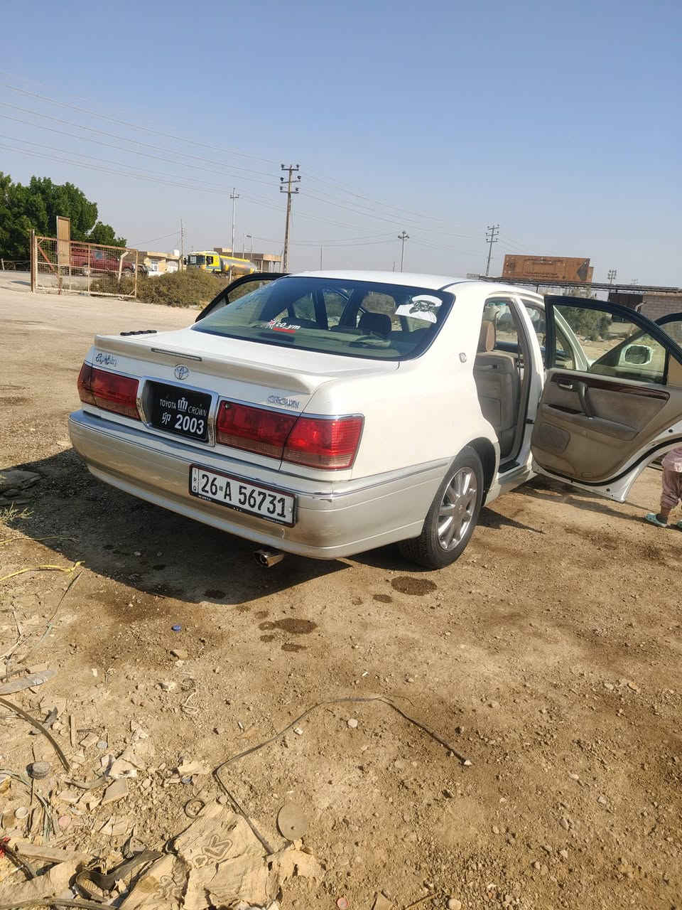 السلام عليكم
ملكه للبيع او مراوس 
سياره مكفوله من لعيب شرعي ول كص ونقل
ول ضريه 
بسمي تحويل مباشل وين ميعجبك 
دي فور كبير 
شاصي 175
مكينه وكير جدد
تبريد ثلج 
تدفئه 
تخم تاير 
باتري جديد 
حداديه 90بل 100
سياره مابيه اي نقص
ترايك وين مايعجبك 
السعر 130 وبيه مجال
مكان ناصريه كرمه بني سعيد
***********
