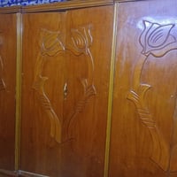 غرفه خشب • ميز مرايه • ٦ بيبان