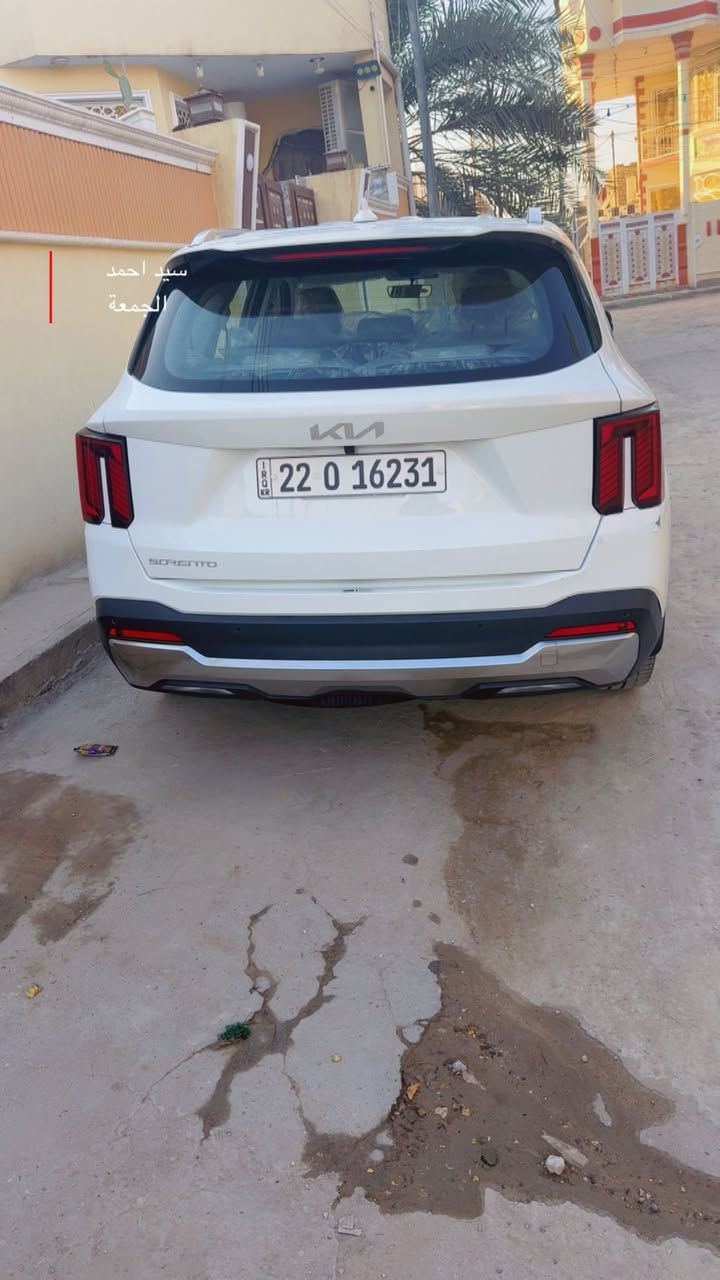 كيه  سورنتو موديل 2025خليجيه 6 سلندر هاند بريك بصمه ويل 20 كشن كهربائي تحكم إستيرين كأمره قلاب حساسات امامي خلفيه اشاير مرايه مري عدد المسافه 15 الف قابل للزياده رقم اربيل وكاله او مداور السعر 315 مع مجال بسيط للاستفسار ***********
