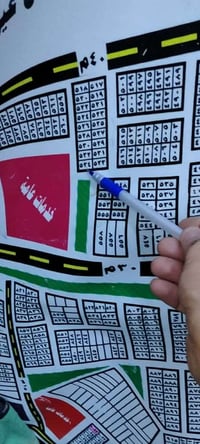 حي الكسبه مقاطعة ٢١/٤ • ٢٠٠م • ركن وساحة وحديقة