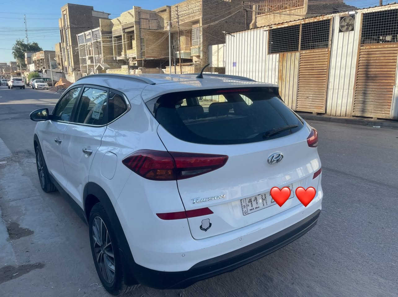 توسان خليجي 2019
سيارة فول ما عدا الفتحة كشنات كهربائي 
السيارة مكفولة 
رقم بغداد باسمي ثاني يوم تحويل
ماشية 128
مكان بغداد الشعب 
للاستفسار ***********
