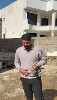 علان مهم جدا. السلام عليكم  بيت مساحه 100 للبيع طابقين معزولات.  يرهم ...