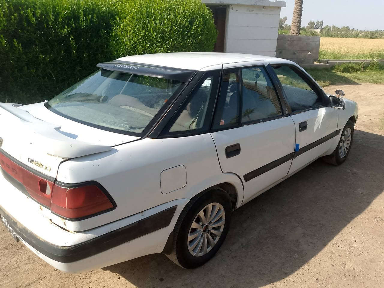 السلام عليكم سياره اسبرو دايو للبيع موديل 1995 السعر 22 وبيهه مجال لشراي رقم انبار إنكليزي السنويه لغايه عنوان ابي غريب2030-*************************
