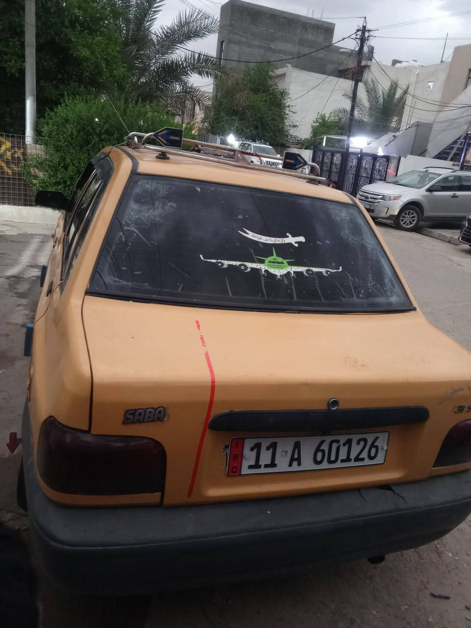 سايبا 11 عضم تايرات نضاف محرك يبخر بس ماماثر بلمشي وصدر موجود بلباكيت بس تشدة وعبوة جديدة مال بانزين شاد الهه الاصلية قبل كم يوم وكتفات شادلهة وخير من الله وبريك ضعيف وعندي عمبار بلباكيت بس تشدة الداخل مرتب الكشن نايلون يدات جدد وشادلهة دكمة خارجية للمروحة قوية مال مارسدس باسمي السيارة سعرهة قفل 18 ورقة مكاني بغداد العامرية عليهة 100 الف غرامة فقط


**إذا كنت صاحب هذا الإعلان وتريد حذفه لأي سبب، رجاءا أرسل رسالة إلى الدعم الفني**