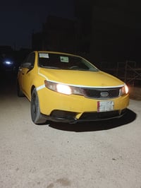 كيا فورتي موديل ٢٠١٣ وارد أمريكي بيهه جاملغ خلفي فقط بدون داخل  سياره ...