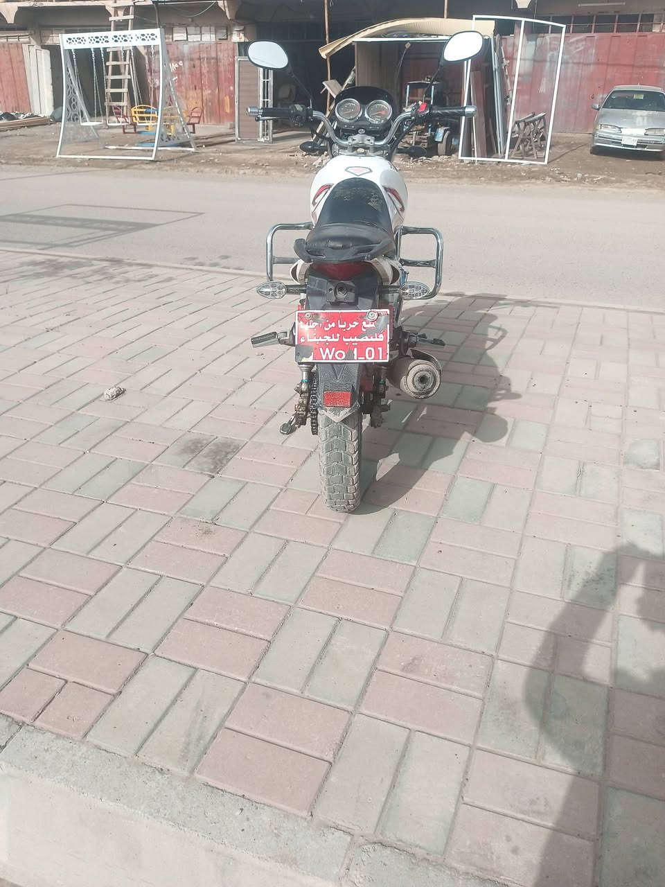 السلام عليكم سنكي موديل 2018موطور حلو وكلة شغال السعر 550 وبي مجال للطيبين للستفسار على هاذه الرقم ***********
