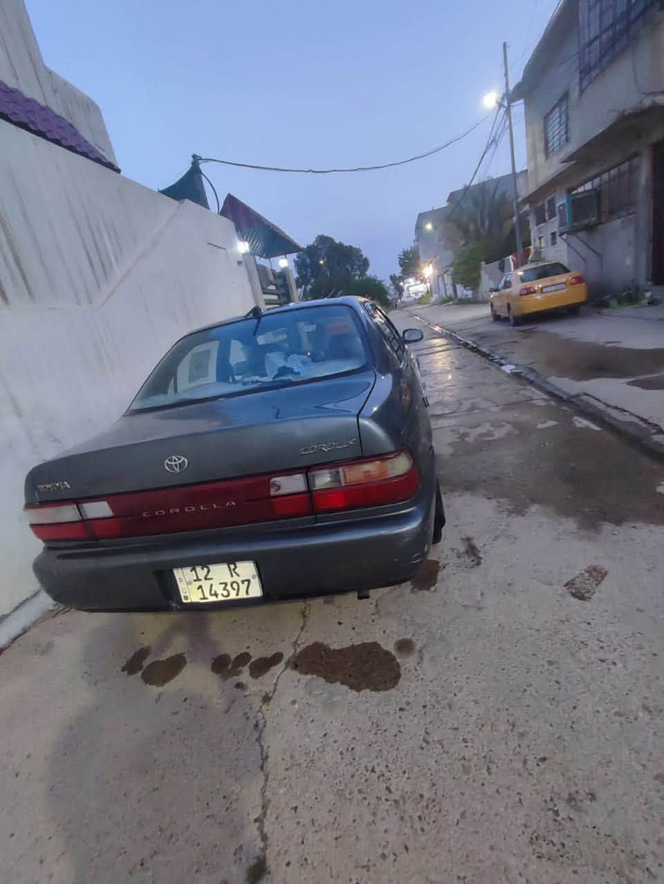 كورلا1994كير توماتيك محرك بي بخار مصبوغة جمالية رقم نينوى رقم وسنوية جديد شرط التحويل سعر46وبيها مجال مكان موصل ‭***********‬
