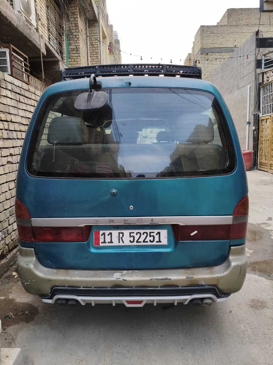 كيه بريجو مديل ٩٦ جاهزه السياره كشنات ستاركس مابيها نقص رقم جديد الانكليزي مصفره هيه وغرمات شرط التحويل 
مكاني بغداد البلديات السعر ٥٥ وبيها مجال للطيبين 
***********
