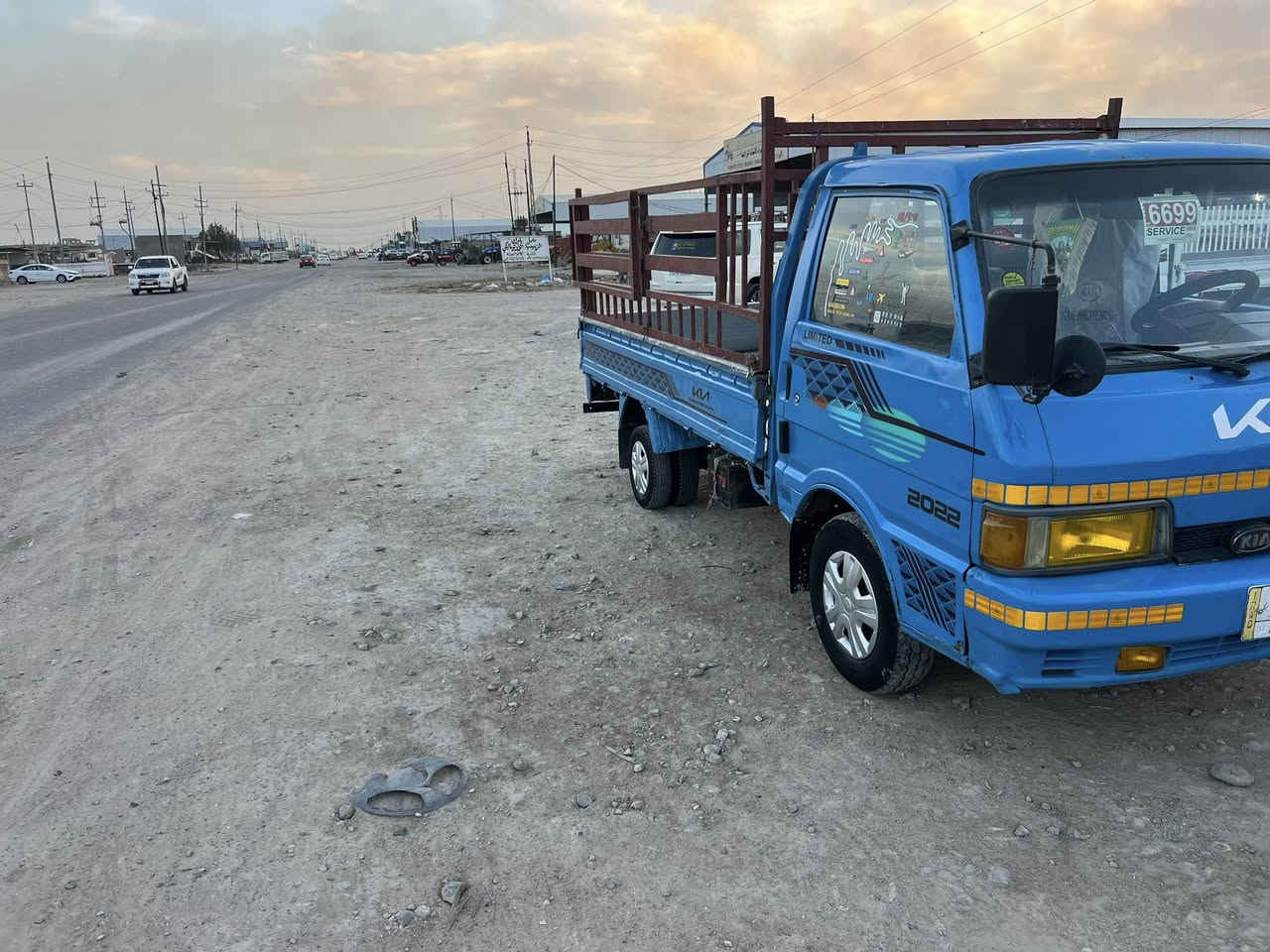 السلام عليكم كيا م 94 رقم بابل شرط تحويل سياره جاهزه كير محرك حداديه تخم تاير شاصي كله مكفول بلعافيه عل الياهذهه سياره جاهزه من كلشي كبل للشغل السعر 43 مكان واسط الزبيديه *********** /***********

