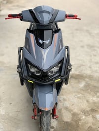 دراجه سكنس فحل شحن تجي بصمتين وتشغيل عن بعد بيها درع وصندوك بس صندوك م...