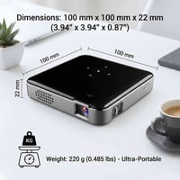 Yoton Y200 • بروجكتر محمول • بطارية ٣٤٠٠مللي