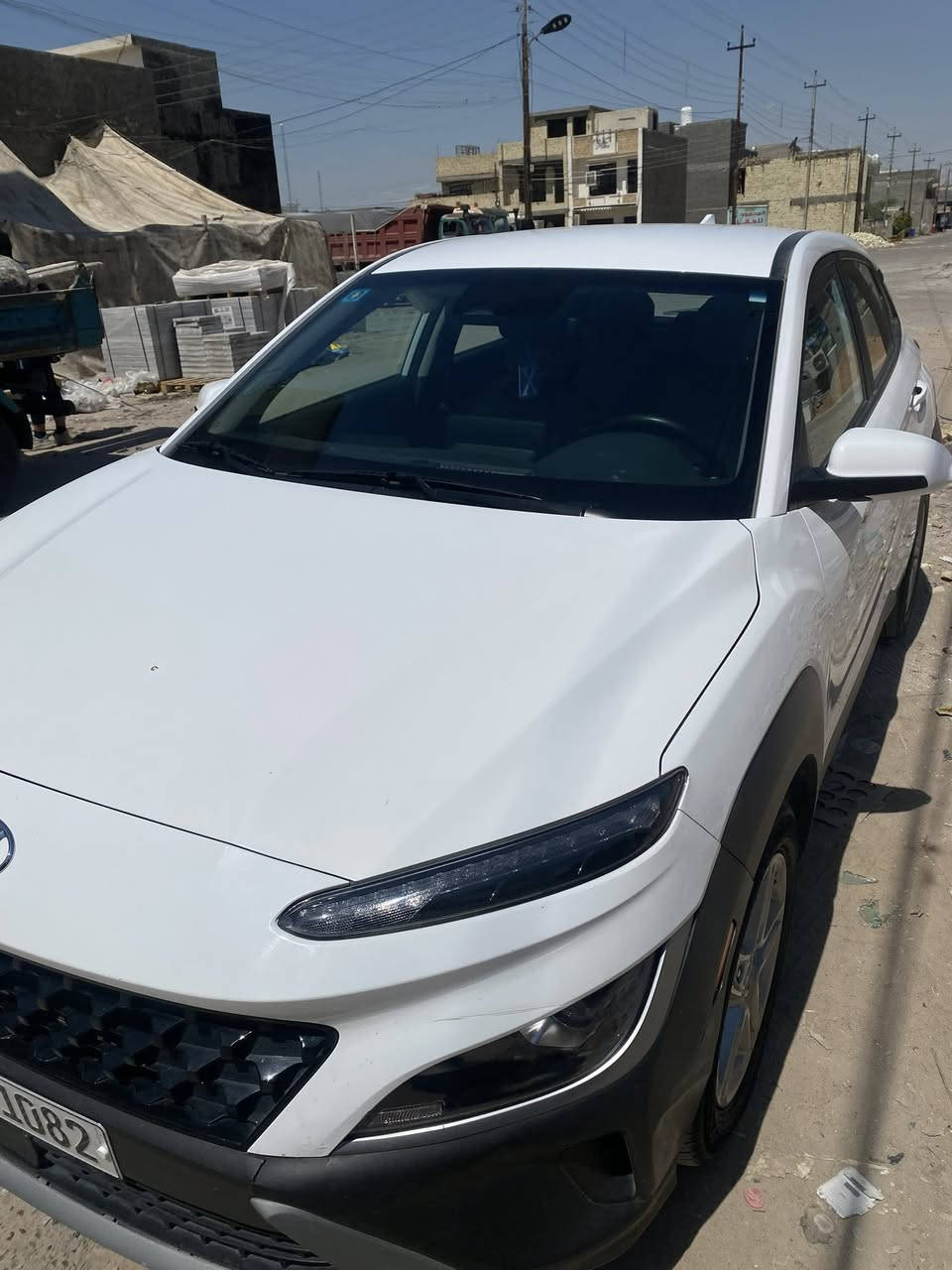 السلام عليكم

هونداي كونا 2023  لون ابيض  
رقم بغداد بأسمي تحويل مباشر
مكينة ٢٠٠٠ دوش المرغوب
لد نهاري 
رادار امامي
تحديد مسار 
مانع تصادم
رادارات جانبية 
شاشة 
كاميرا خلفية
3 مودات للقيادة
اشاير بالمري
ماشية 37000 قابل للزيادة 

الحادث بالصور 
‏https://stat.vin/cars/KM8K22ABXPU961721

مكان السيارة الدورة - البعيثة 
***********
