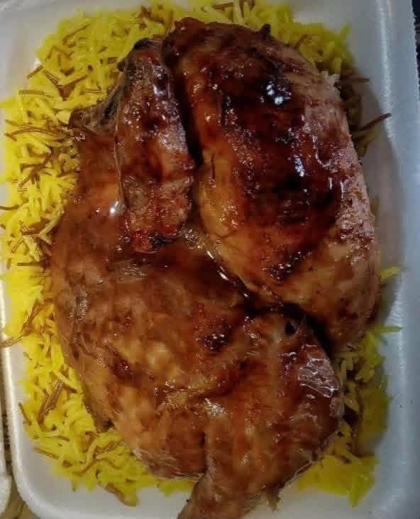 حسب طلب الزبون 😋للطلب دزولي مسج ع البيج او اتصلو  
***********
دجاجه شوي مع التمن والمقبلات وخبز ب8
نص دجاجه مع التمن والمقبلات وخبز ب٤
عنوان المحل توله فروش مجاور سوبر ماركت سوفار يوجد توصيل داخل خانقين
