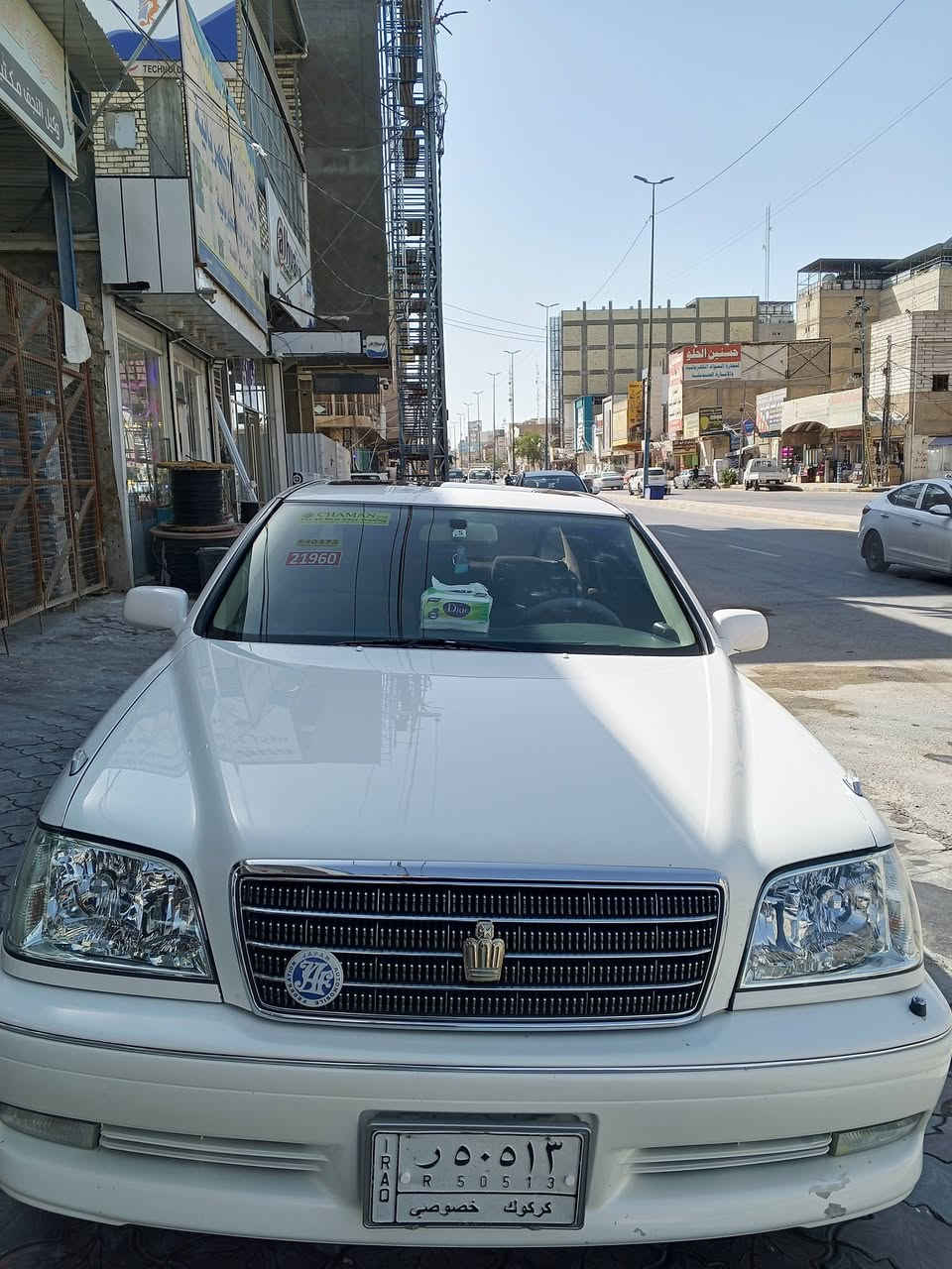 سلام عليكم ملكه البيع موديل 2003مدفوع كمركه باقي بس ع ارقام
السياره فول واحد ع واحد مكان السياره نجف 
***********
