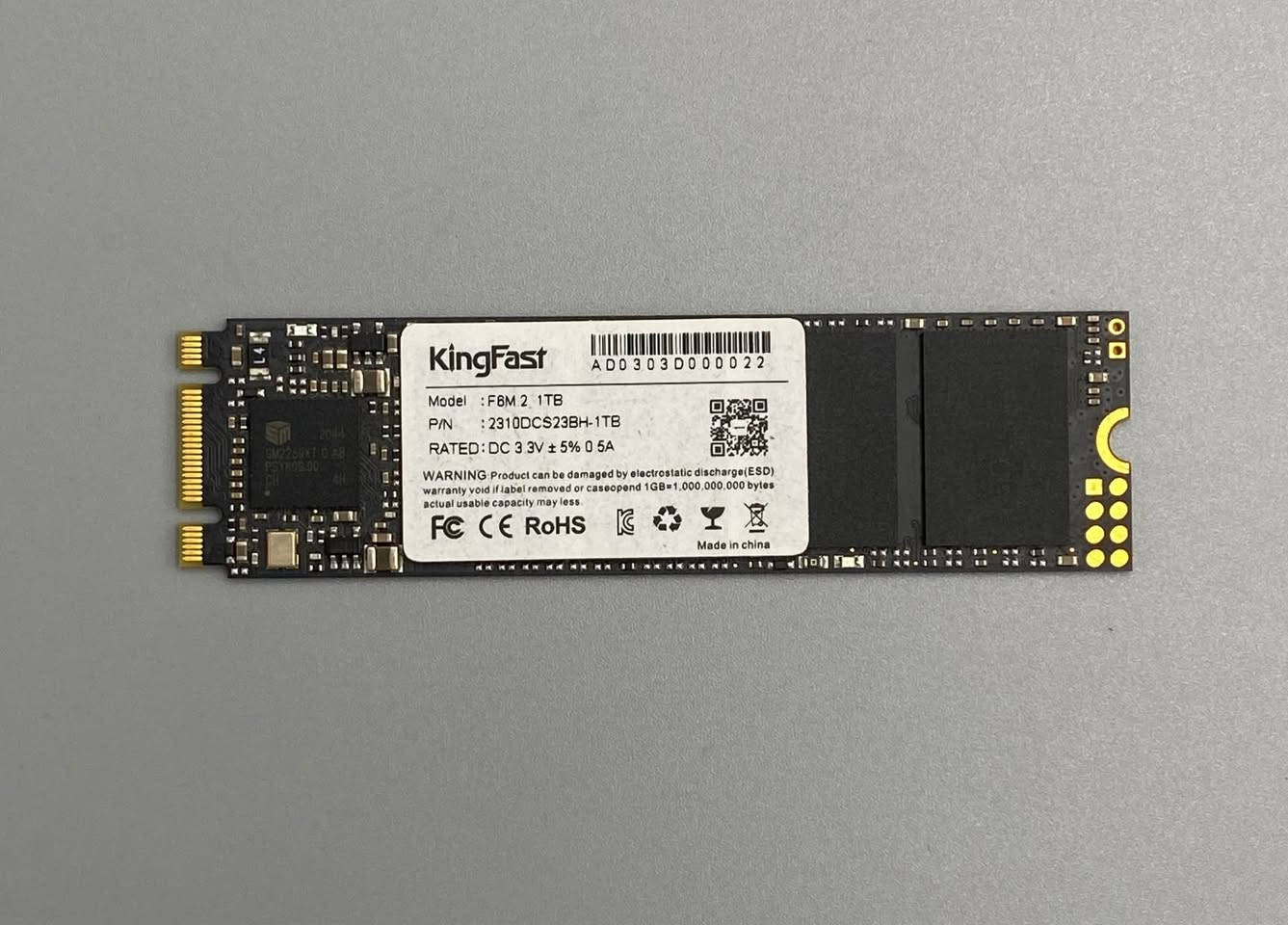KingFast F6M.2 1TB – M.2 SATA SSD

🔹 السعة: 1TB 💾
🔹 الواجهة: M.2 SATA III 
🔹 الحجم: M.2 2280
🔹 سرعة القراءة: حتى 550MB/s ⚡
🔹 سرعة الكتابة: حتى 500MB/s
🔹 الفولتية: DC 3.3V
🔹 التوافق: PC / Laptop الداعمة M.2 SATA
🔹 الأداء: أسرع من HDD بشكل كبير مع إقلاع وتحميل أسرع

💡 SSD اقتصادي مناسب للترقية اليومية وتحسين سرعة النظام بدون حرارة واستهلاك عالي.

السعر : 120 الف
خدمة توصيل 🚚 لكافة أنحاء العراق 🇮🇶￼ بغداد, العراق


**إذا كنت صاحب هذا الإعلان وتريد حذفه لأي سبب، رجاءا أرسل رسالة إلى الدعم الفني**
