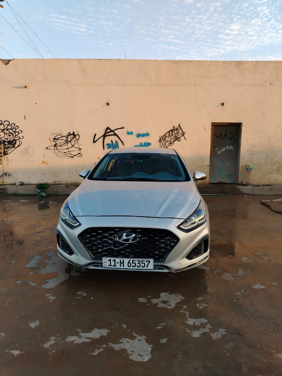 السلام عليكم 
سوناته 2019امريكي  بغداد بسمي  فول سياره ما عده الفتحه 

مكينه كير كهربائيات تخم تاير كله جديد 

سياره حادثهه بس بنيد وبيهه بارد ب داير بجاملغ الخلفي 

سونارهه مرفوق ب المنشور السعر 154وبيه مجال العنوان الديوانيه الحمزه الشرقي. 
***********
