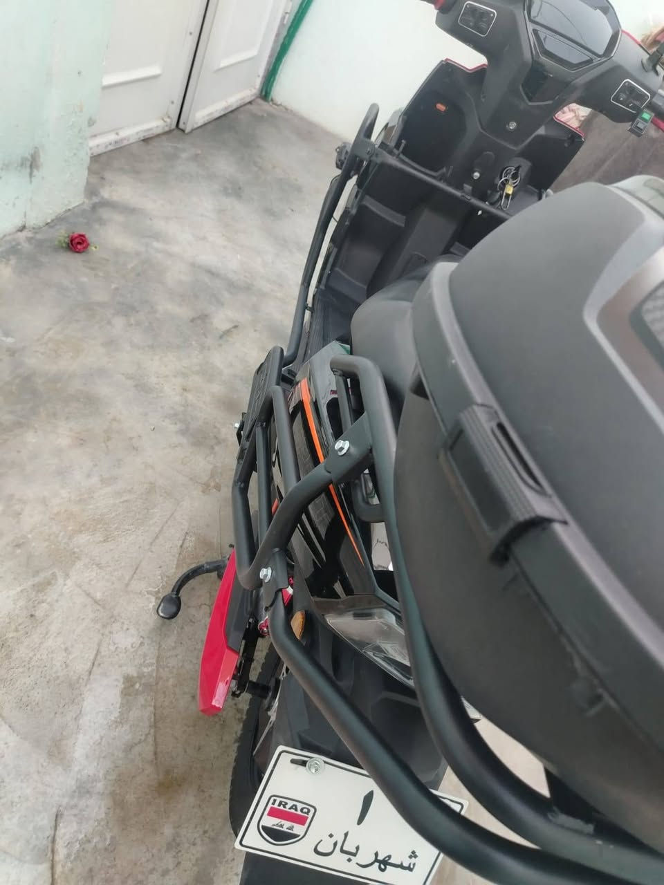 دراجه سكنس مدرع شحن للبيع مستخدمه شهرين فقط ***********
