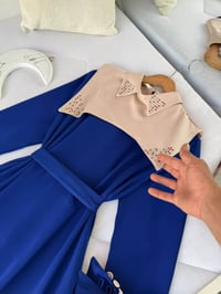 فستان دابل تركي • بهاري • مقاسات ٣٨-٤٦