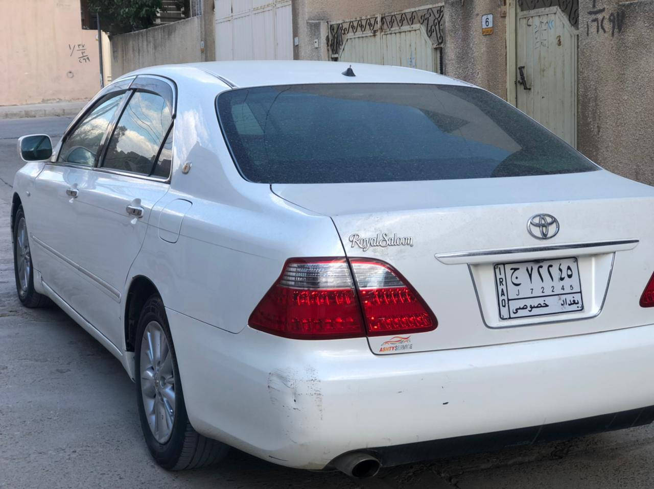 تۆیۆتا کراون ڕۆیال سالۆن
‎ساخ ساخ ساخ 
‎مۆدێل-٢٠٠٧ 
‎ناو زەرد 
‎بەسمە ڕەساسی 
‎٣ دوگمەیە سەیارەکە
سۆنەریم داناوە ڕەحمەتت لێبێ تەلەڤۆن مەکە بڵێی چی پێوەیە 
‎١ پارچە یابانی بۆیاخە 
‎٤ تایەی لۆکی لەژێرایە 
‎لە سلێمانیە سەیارەکە 
 ‎نرخی 65 گەڵا مەجالێکی زۆر کەم خوار هەموو بازاڕە سەیارەکە 
‎
‎0751 164 8244 (whats up)
0771 157 75 49 (whats up-telegram-viber)
‎
‎ السليمانية, العراق
