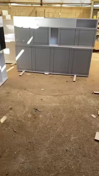 خزانة مطبخ ٢م • سنك ١٢٠سم مرمر • توصيل بغداد مجاني