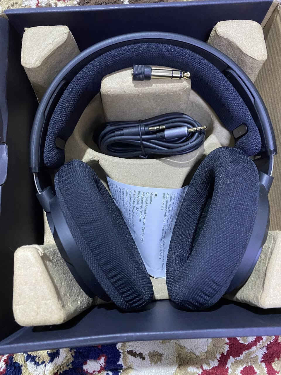 السلام عليكم
حبايب سماعه فلبس shp9500
جديده غير مستعمله كامله ملحقات
سعرها 70 الف 
متوفر توصيل🌹


**إذا كنت صاحب هذا الإعلان وتريد حذفه لأي سبب، رجاءا أرسل رسالة إلى الدعم الفني**