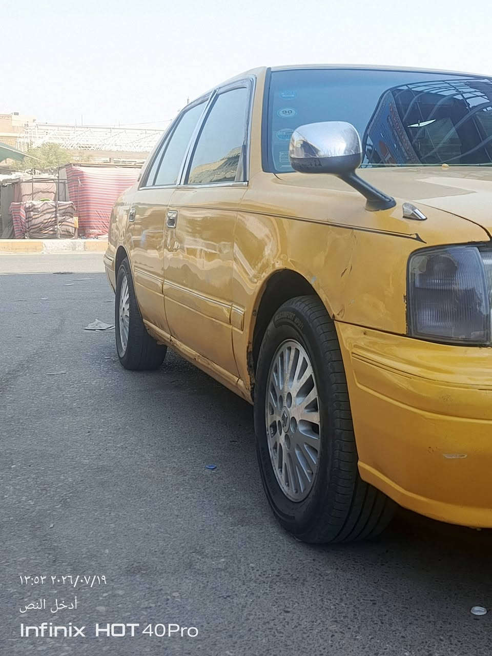 السلام عليكم راس الثور تكم للبيع كفاله عامه من كص ونقل وعيب شرعي اصل موديل 2000 رقم قادسيه راعيها بنجف تريد وكاله تريد مداور مكينه وكير وتبريد وتخم تاير وكهربائيات كله جديد وجاهز خطها نجف سماوه سعر 55 مكاني ناصريه للاستفسار ***********
